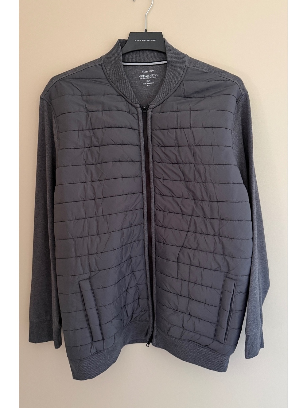 Men’s 3X Slim Fit Kenneth Cole jacket